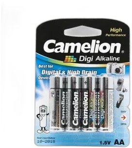 Батарейка Camelion Alkaline AA 1.5V 4шт.
