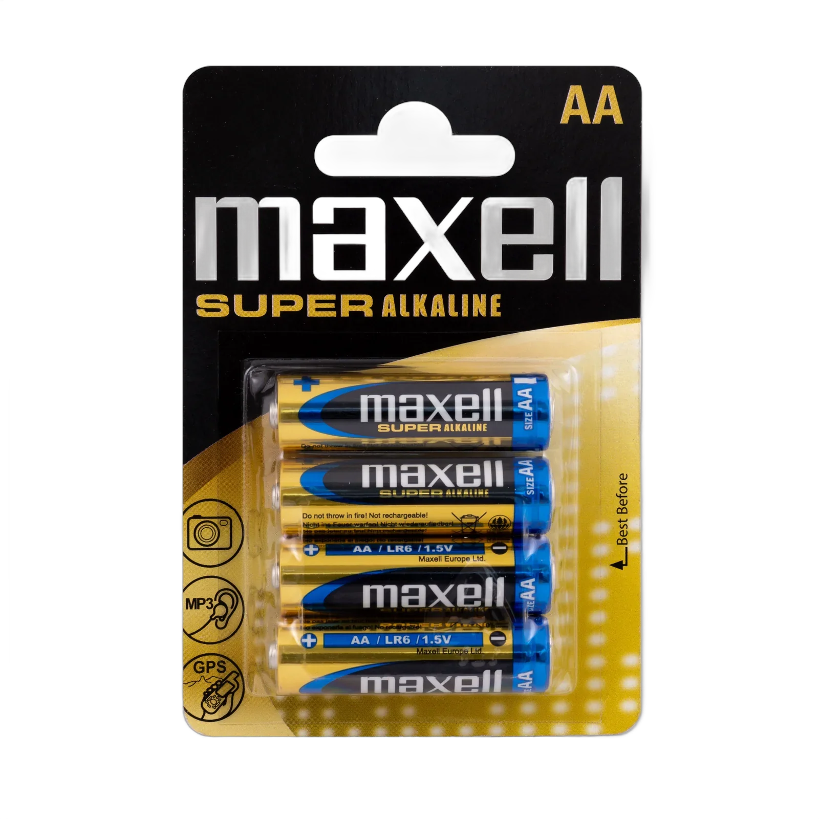 Батарейка Maxell LR6 AA 4шт.
