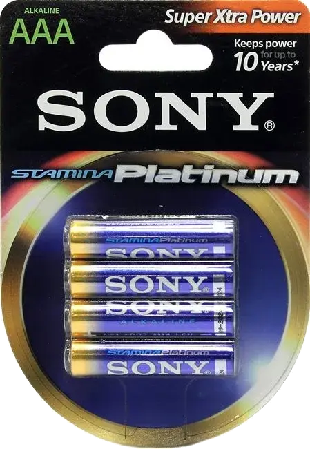 Батарейка Sony Platinum AAA 1.5V 4шт.