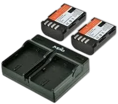 Jupio Kit: 2x Battery DMW -BLF19E + USB Dual Charger для Panasonic