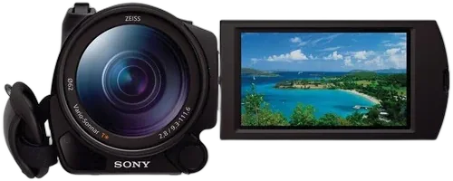Видеокамера Sony FDR-AX100 4K + аккумулятор Jupio NP-FV70