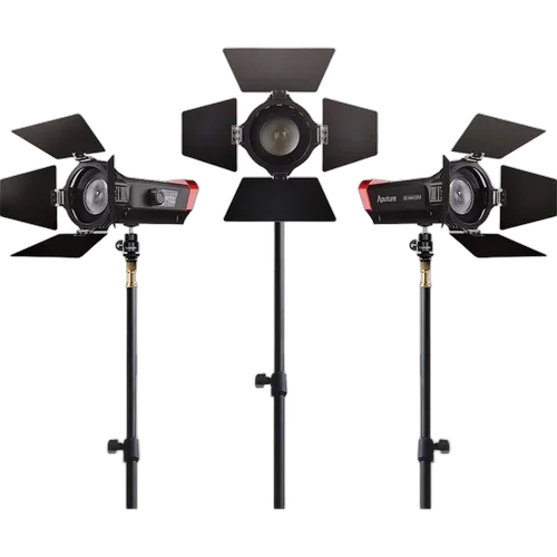 Комплект светодиодных осветителей Aputure LS-mini20 3-Light Flight Kit with Stands (ddc) (студийный вариант только от 220V)