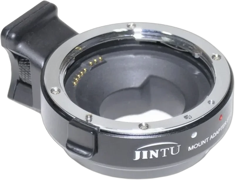 Переходник с электроной регулировкой диафрагммы EOS EF Lens на Micro 4/3 MFT