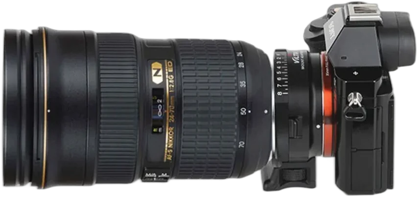 Переходник Viltrox NF-NEX (объективы Nikon на байонет NEX) с диафрагмой