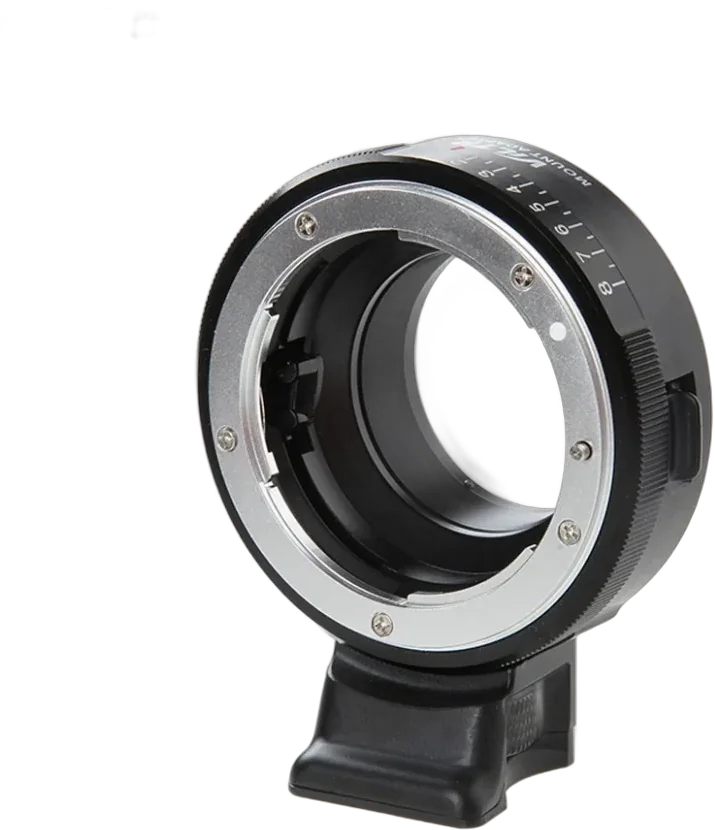 Переходник с диафрагмой Viltrox NF-M43 (объективы Nikon на байонет m4/3)