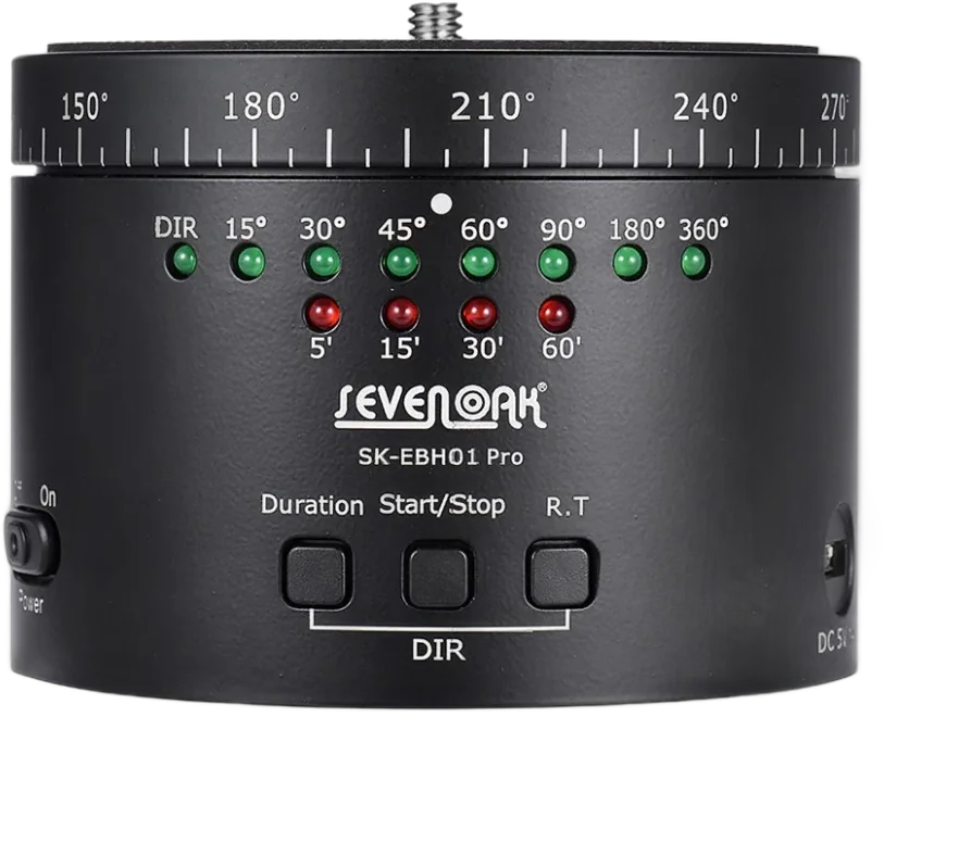 Голова для штатива Sevenoak SK-EBH01 PRO Time Lapse/Panoramic (электронная)
