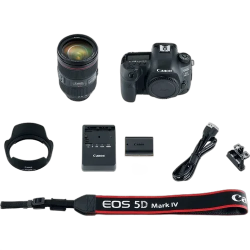 Фотоаппарат Canon EOS 5D Mark IV kit 24-70mm f/2.8L USM II