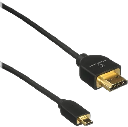 Кабель Pearstone High-Speed HDMI to Micro HDMI Cable 0.45 m