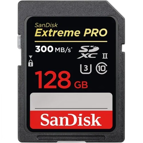Карта памяти SanDisk Extreme Pro SDXC UHS-II 128GB 300MB/s
