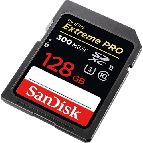 Карта памяти SanDisk Extreme Pro SDXC UHS-II 128GB 300MB/s
