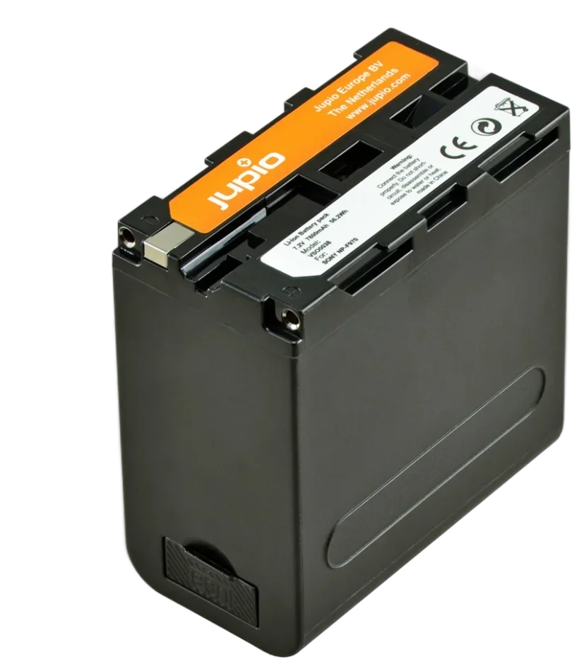 Аккумулятор Jupio NP-F980D (USB 5V / DC 8.4V output) 7.800 mAh для Sony