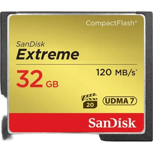 Карта памяти SanDisk Extreme CF 32Gb 120MB/s