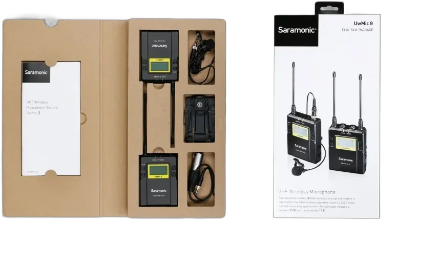 Радио петличный Saramonic UwMic9 TX9+RX9