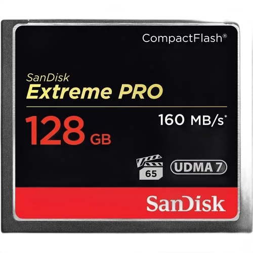Карта памяти SanDisk Extreme CF 128Gb 160MB/s
