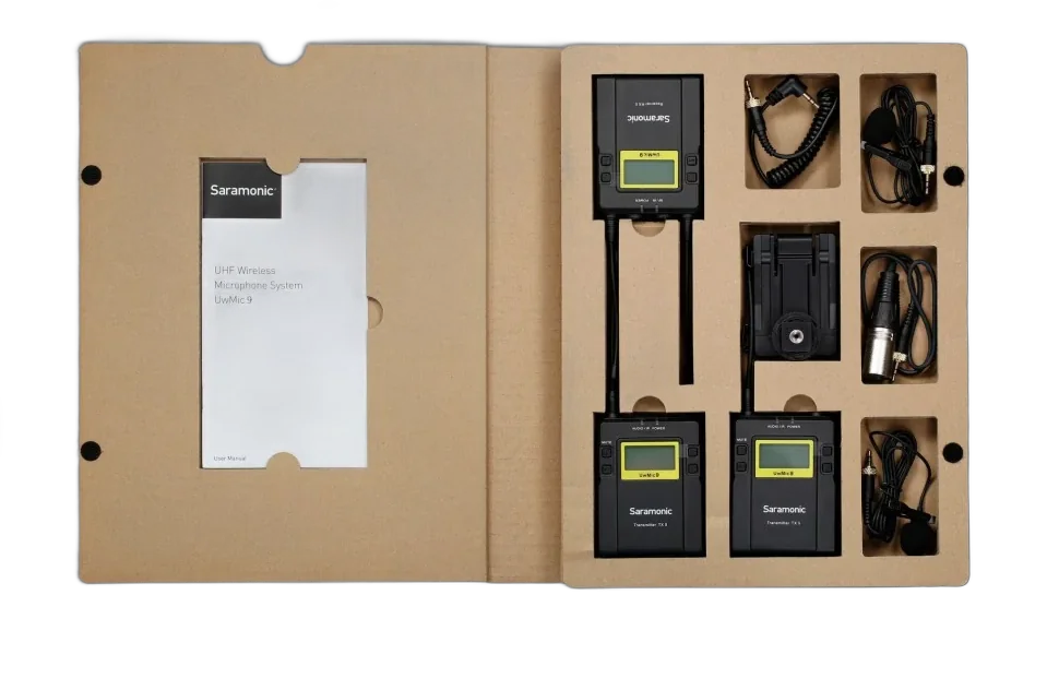Радио петличный Saramonic UwMic9 TX9+TX9+RX9