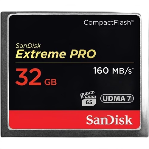Карта памяти SanDisk Extreme CF 32Gb 160MB/s