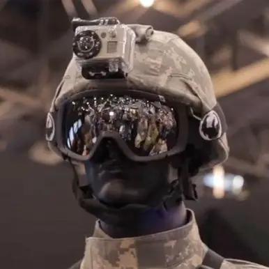 Крепление на армейскую каску GoPro NVG Mount