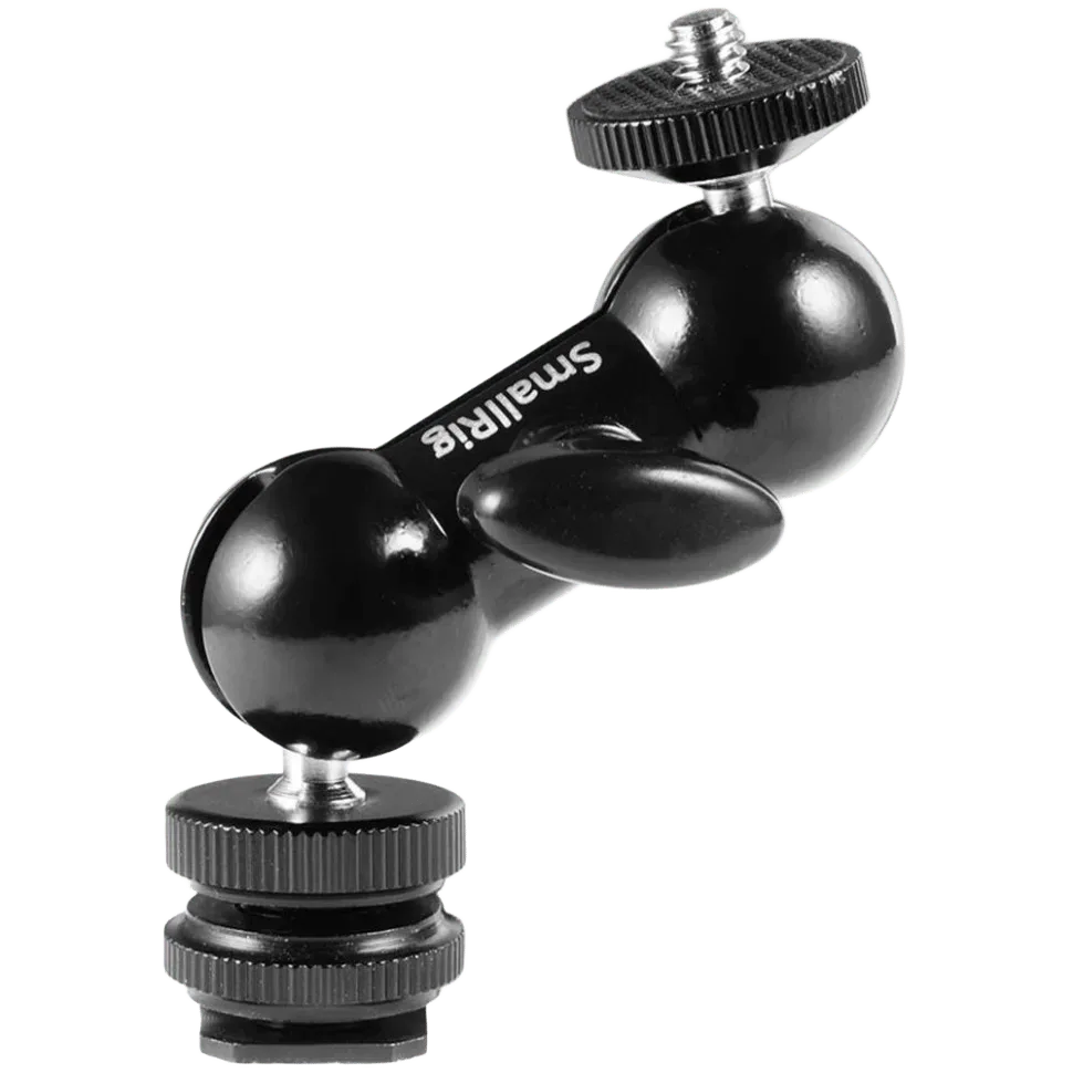 Крепление универсальное SmallRig Double End Ball Head with Cold Shoe and Thumb Screw 1135