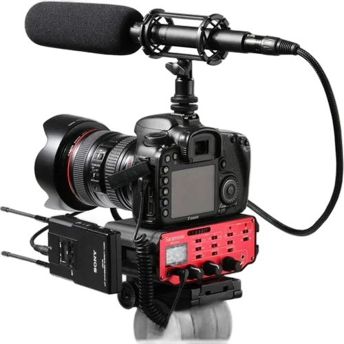 Микшер Saramonic SR-AX107 2-Channel XLR Audio Adapter with Isolation Transformer for DSLRs