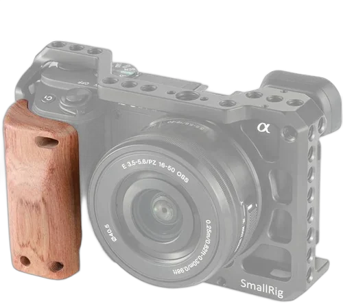 Деревянная рукоятка SmallRig Wooden Handgrip для Sony A6300/6400/6500 Cage APS2318