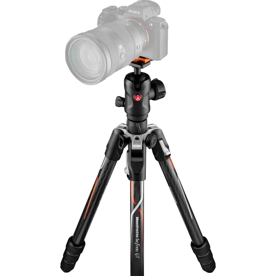 Штатив Manfrotto Befree GT Travel Carbon Fiber Tripod с 496 Ball Head