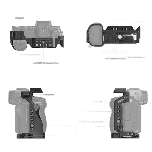 Клетка SmallRig Camera Cage для Nikon Z5/Z6/Z7/Z6 II/Z7 II 2926B