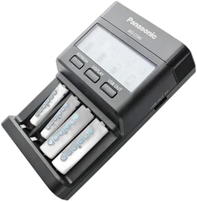 ЗУ Panasonic Advanced (BQ-CC65E) на 4 аккумулятора с USB-выходом