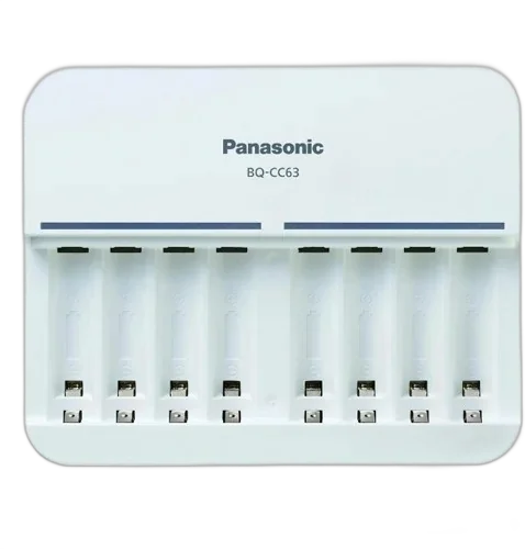 ЗУ Panasonic Basic (BQ-CC63E) на 8 аккумуляторов АА/ААА Ni-MH