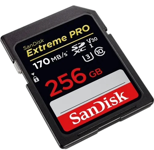 Карта памяти SanDisk Extreme Pro SDXC UHS-I 256Gb 170MB/s