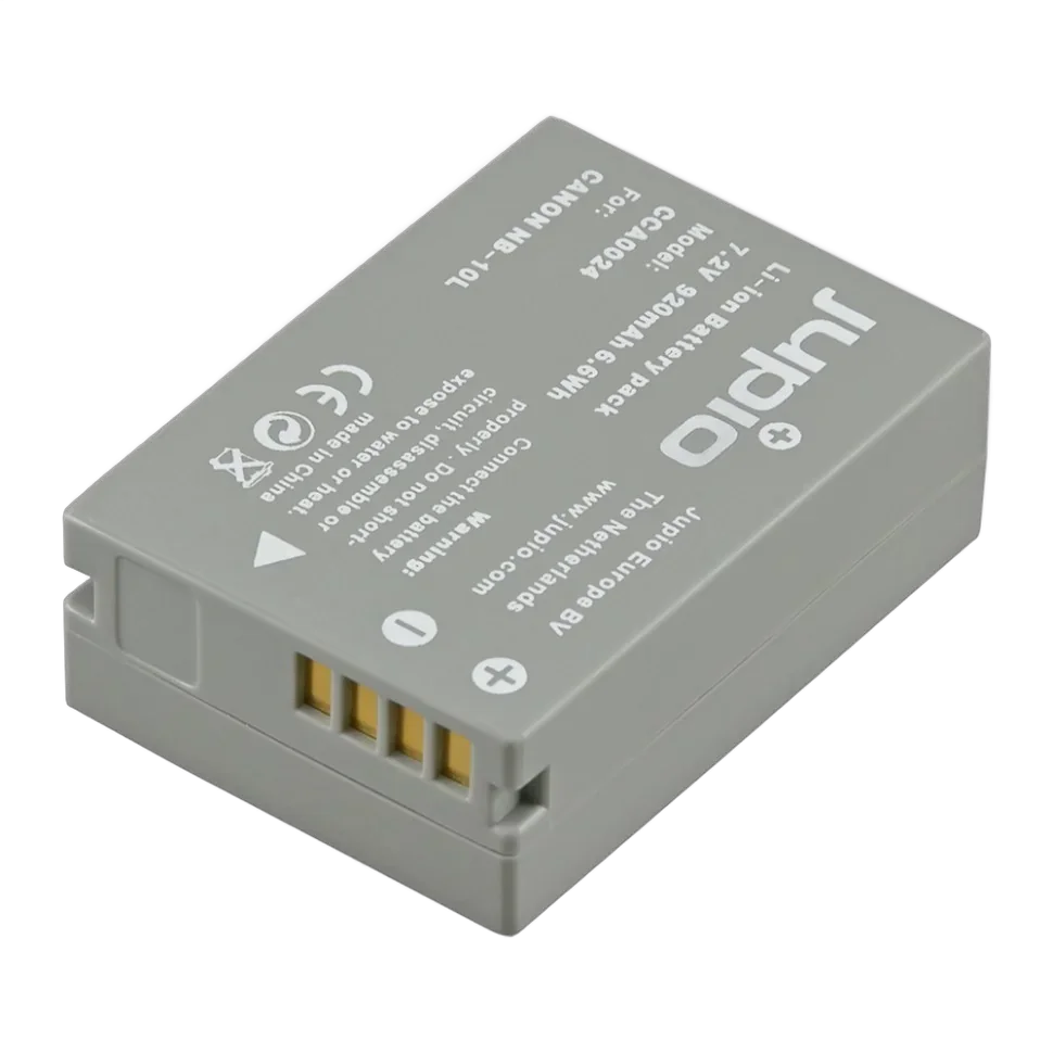 Аккумулятор Jupio NB-10L для Canon