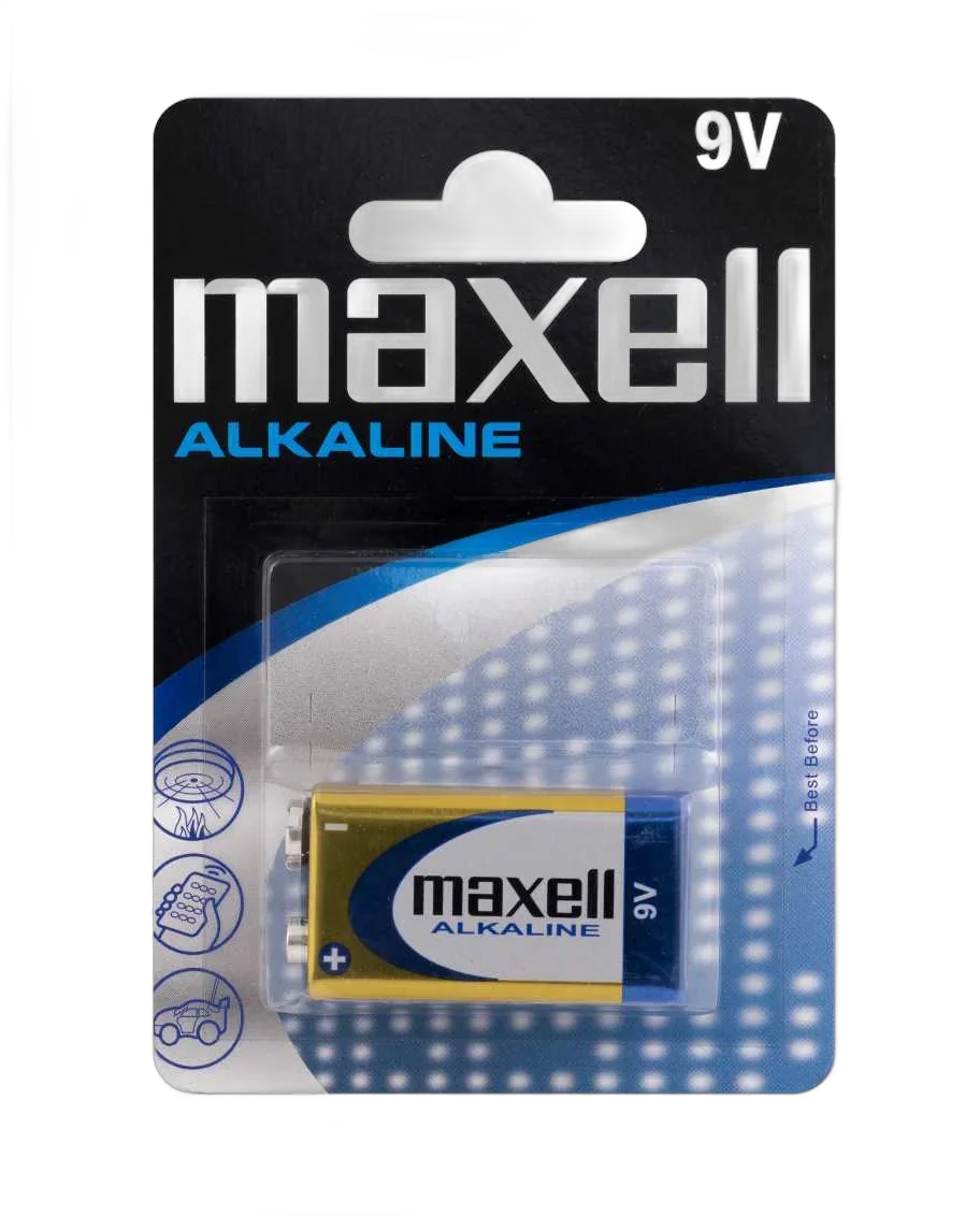 Батарейка Maxell крона