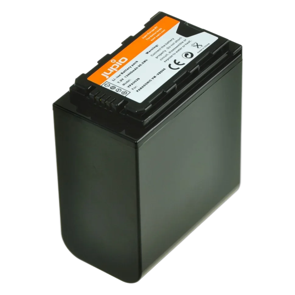 Аккумулятор Jupio VW-VBD98 / AG-VBR118G 13400mAh для Panasonic