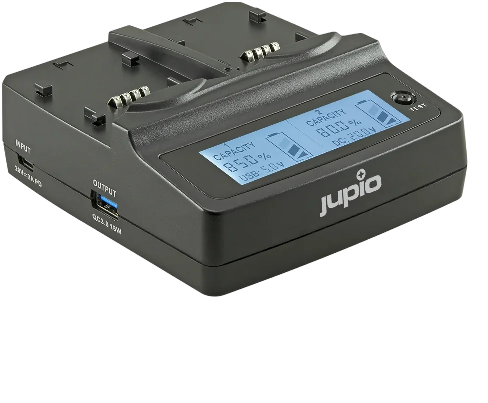 Двойное зарядное устройство Jupio для Canon LP-E5