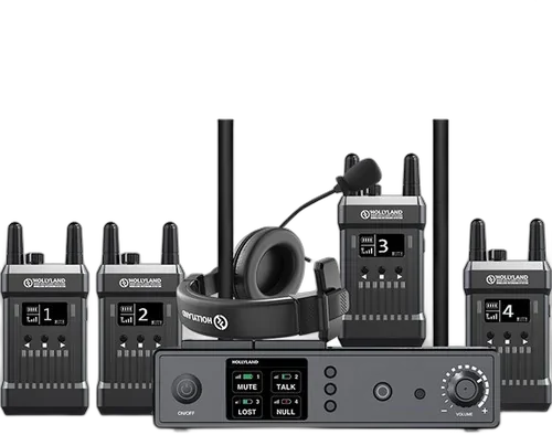 Беспроводной интерком Hollyland MARS T1000 Full Duplex Wireless Intercom System 4 абонента