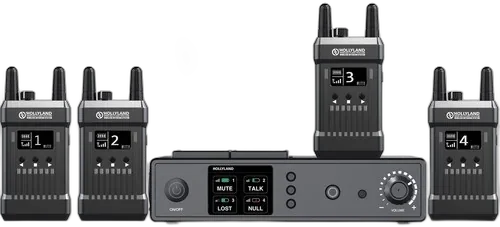 Беспроводной интерком Hollyland MARS T1000 Full Duplex Wireless Intercom System 4 абонента