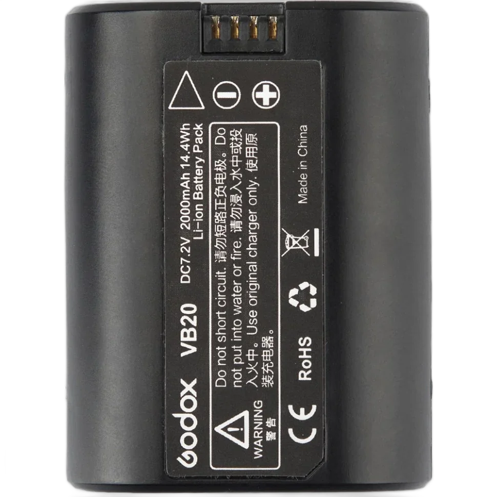 Аккумулятор Godox VB-20 для вспышек V350 (7.2V, 2000mAh)