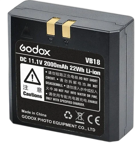 Аккумулятор Godox VB-18 Li-Ion Battery Pack (11.1V, 2000mAh) для вспышек V860II