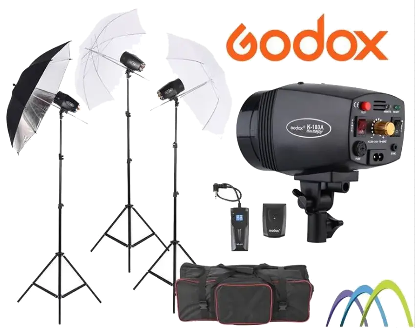Комплект студийного оборудования Godox Mini Master Kit K-180A