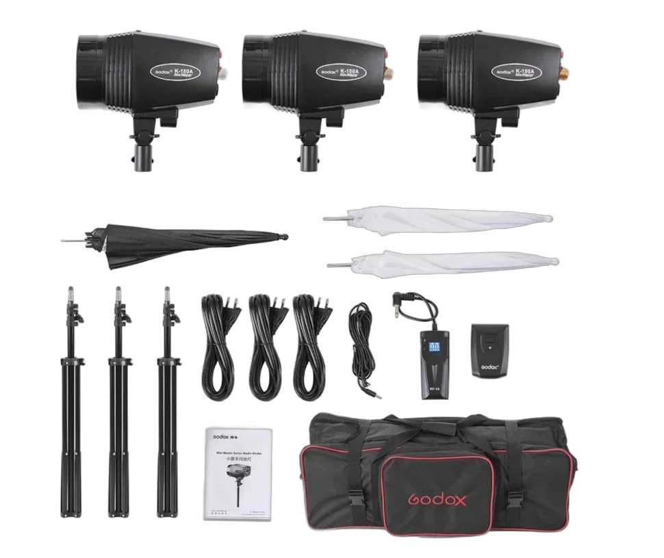 Комплект студийного оборудования Godox Mini Master Kit K-180A
