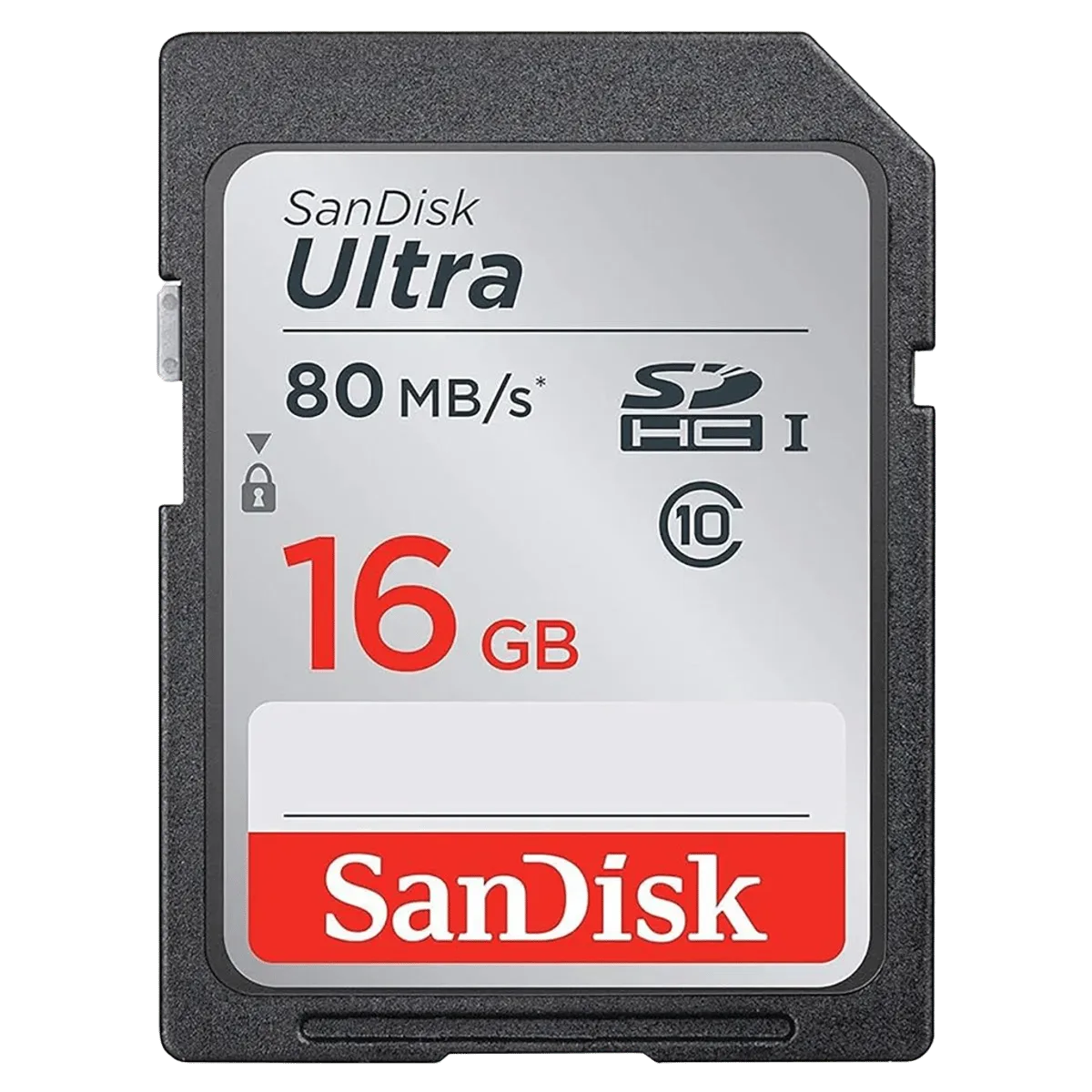 Карта памяти SanDisk Ultra SDHC UHS 16Gb 80 MB/s