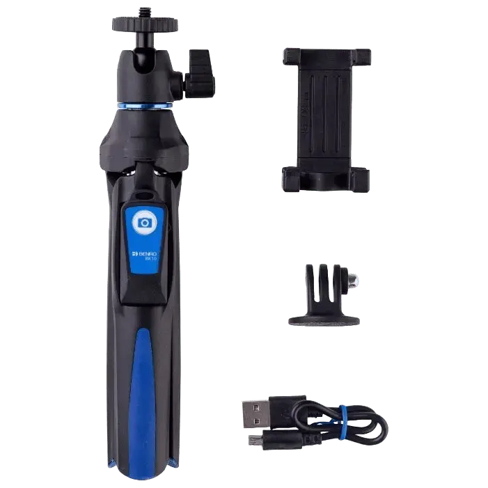 Штатив Benro BK10 Mini и Selfie Stick для Smartphones