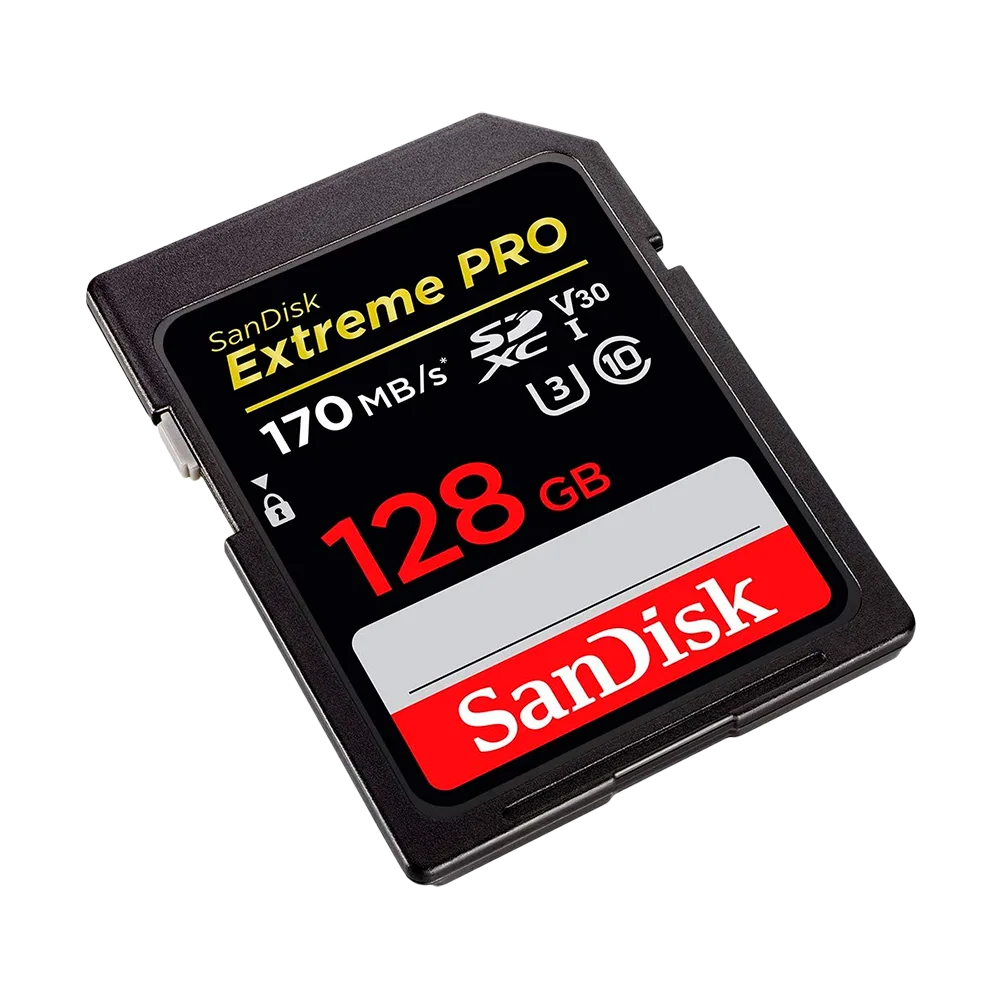Карта памяти SanDisk Extreme Pro SDXC UHS-I 128Gb 170MB/s