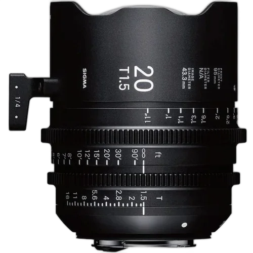 Объективы Sigma T1.5 FF High-Speed 5 Prime Lens Kit с кейсом (Canon EF Mount, Meters)