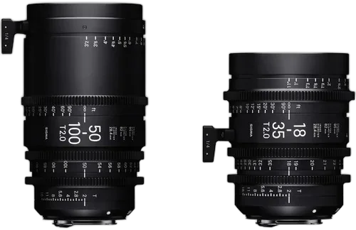 Объективы Sigma 18-35mm &amp; 50-100mm T2 High-Speed Zoom Kit (Canon EF-Mount, Metric)