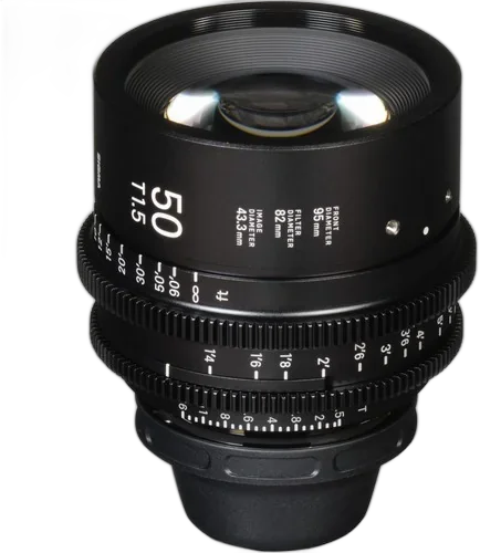 Объектив Sigma 50mm T1.5 FF High-Speed Prime (EF Mount, Meters)