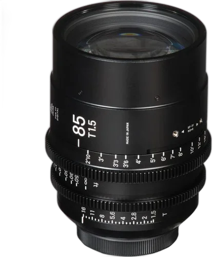 Объектив Sigma 85mm T1.5 FF High-Speed Prime (EF Mount, Meters)