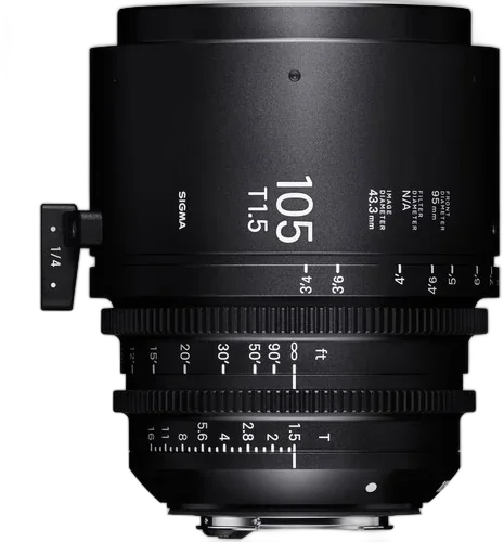 Объектив Sigma 105mm T1.5 FF EF Mount High-Speed Prime (Meters)