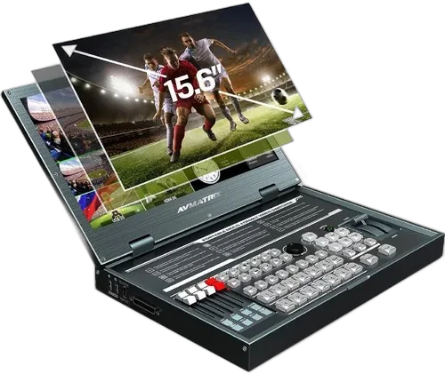 Видеомикшер AVMatrix PVS0615U Portable 6-Channel Video Switcher with 15.6
