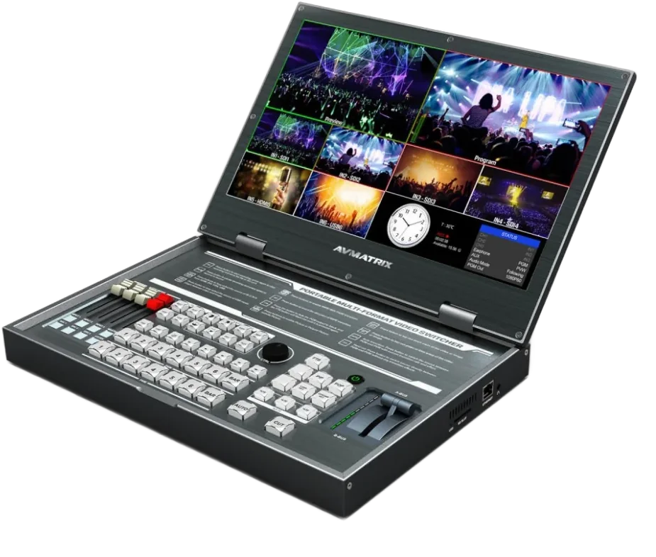 Видеомикшер AVMatrix PVS0615U Portable 6-Channel Video Switcher with 15.6