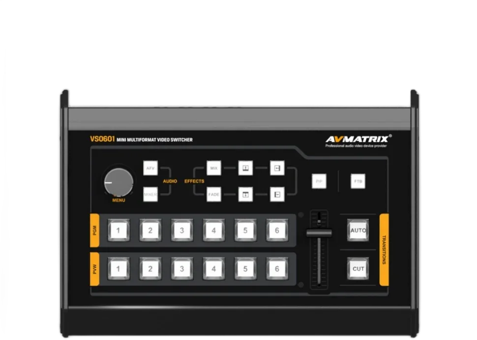 Видеомикшер AVMatrix VS0601 Mini 6-Channel Multi-Format AV Switcher